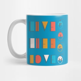 Live Life Love Fishing Mug